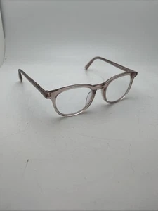 Warby Parker DURAND M LBF Eyeglasses FRAMES ONLY 668 Rose Water 48-18-142 - Picture 1 of 8