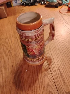 Piedra de cerveza de cerámica vintage del Gran Cañón Arizona - Imagen 1 de 4