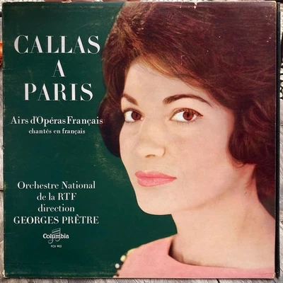 33t Maria Callas - Callas A Paris - LP Mono - 1962 - Photo 1/2
