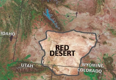 Wyoming 20 acres Red Desert Foto 1 de 4