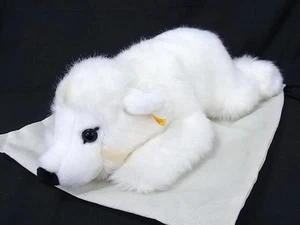 Steiff Polar Bear Arco - 90% Acrylic 10% Cotton Stuffed Toy White - Picture 1 of 5