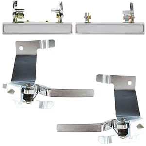 Front Door Handle Kit For 1982-1987 Buick Regal 1982-1986 Bonneville Chrome - Picture 1 of 19