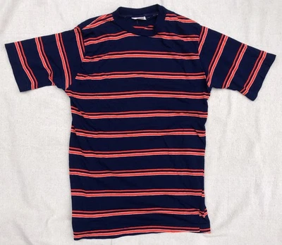 Vintage Munsingwear Striped Acrylic Shirt Grunge Punk Skater Men's Size XL - Image 1 of 4