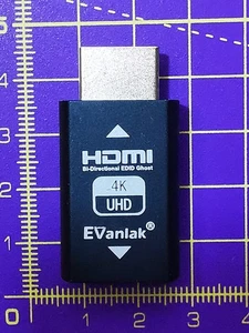 Evanlak HDMI EDID Emulator Ghost Adapter 4k UHD Bidirektional - Bild 1 von 2