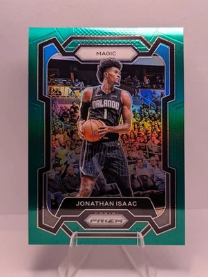 2023-24 Panini Prizm Jonathan Isaac #288 Green Prizm Orlando Magic - Image 1 of 2