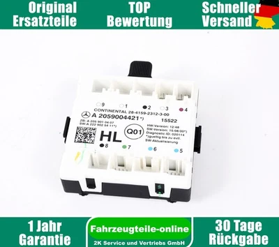 Centralina Porta Posteriore Sinistra Mercedes Classe C 205 A2059004421 - Immagine 1 di 4