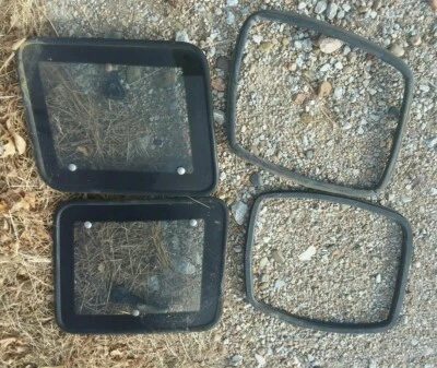 Par Ford Ranger 1993-1995 cuarto de vidrio diestro y derecho abierto super cabina OEM Foto 1 de 2