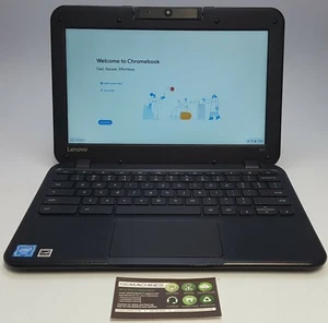 Lenovo Chromebook 80SF Celeron N3050 CPU 1,6 GHz 11,6" 1366x768 4 GB RAM 16 GB eMMC - Foto 1 di 12