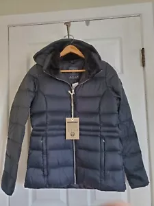 A&F Abercrombie & Fitch Women Down Packable Puffer Removable Hood Jacket Coat - Picture 1 of 10