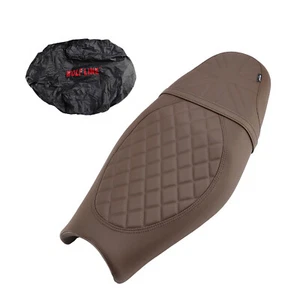 Complete Cushion Rider Passenger Seat Lower Brownc For Street Twin Speed Twin T7 - Picture 1 of 12