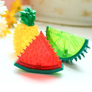 Freezable Pet Teether Cooling Chew Toy for Dogs Fruit Shape Pet Teething Toy - Picture 1 of 15