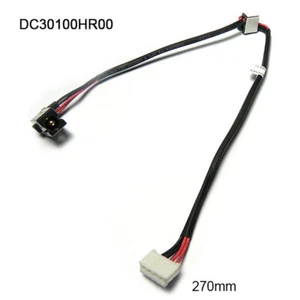 DC POWER JACK HARNESS CABLE FOR LENOVO IDEAPAD Y580 Y580N Y580P Y585 DC30100HR00 - Picture 1 of 4