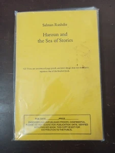 Salman RushdieHaroun and the Sea of stories uncorrected proof arc advance - Picture 1 of 1