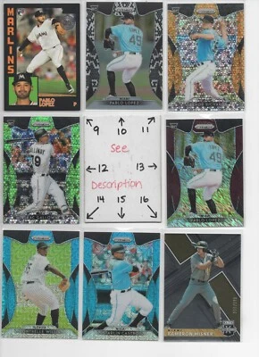 Miami Marlins LOADED U-PICK Serial #'d JERSEY AUTO Rookies CABRERA JAZZ SANDY - Image 1 of 4