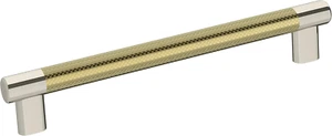 | Tirante per Armadio | Nichel Lucido/Oro Champagne | 8 Pollici (203 Mm) Cen - Foto 1 di 8