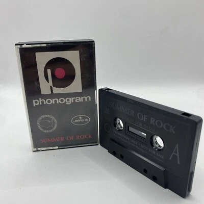 Various Artists Summer of Rock cassette UK Phonogram promo compilation Tape - Image 1 of 4