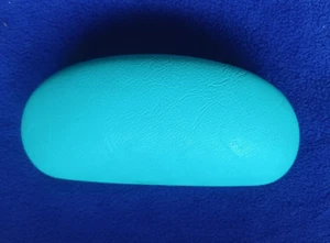 My Eyeglasses Case Teal Turquise Hard Shell 6 1/2 by 2 1/2 - Picture 1 of 4