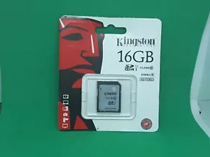 Kingston Digital 16GB SDHC Class 10 SD10VG2/16GB New - Picture 1 of 2