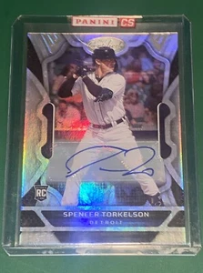 2022 Panini Certificato #34 Spencer Torkelson Rookie RC Auto Detroit Tigers - Foto 1 di 2