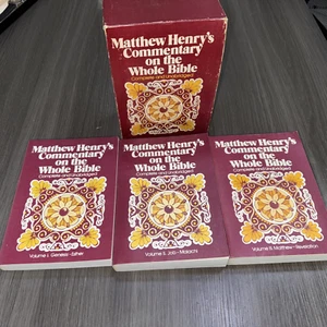 Matthew Henry's Commentary on the Whole Bible  Complete and Unabridged - Picture 1 of 11
