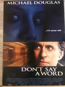 PÓSTER de la película D/S original de Don't Say A Word 27x40 - Imagen 1 de 1