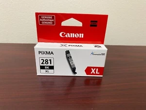 Cartucho de tinta negra de alto rendimiento genuino Canon CLI-281 XL (2037C001) - sellado - Imagen 1 de 2