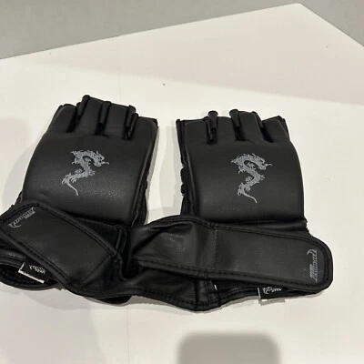 Guantes de Lucha Proma Gear Dragon Negros Talla Niño Nuevos Acolchados Profesionales Foto 1 de 4