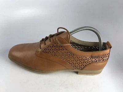 Pikolinos Women's Casual Lace Up Oxford Cutout Brown Leather SZ 40 9.5/10 - Image 1 of 4