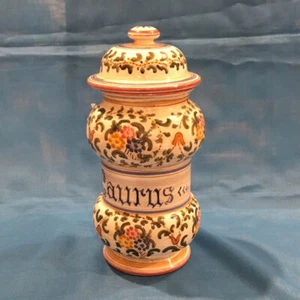 RICCERI vaso farmacia 25 cm ceramica artigianale dipinta a mano decoro a scelta - Picture 1 of 8