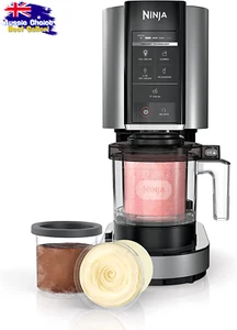 Ice Cream Maker for Gelato, Milkshakes, Sorbet, Smoothie Bowls - Cloud Silver - Picture 1 of 11