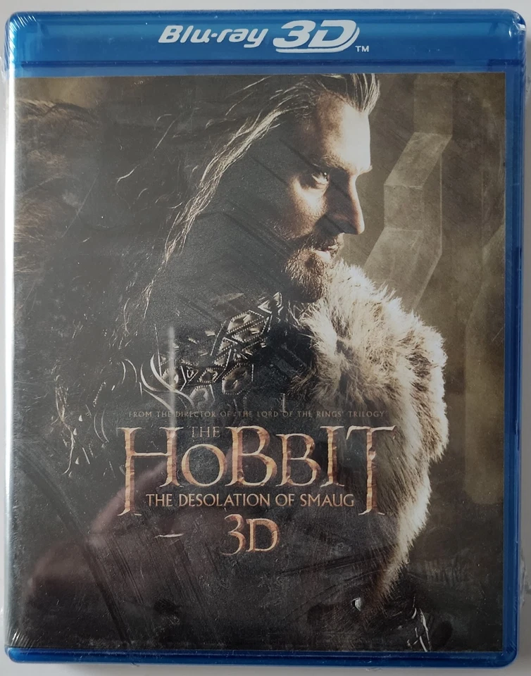 Hobbit The Desolation of Smaug 3d Blu Ray DVD Digital Lenticular Slipcover