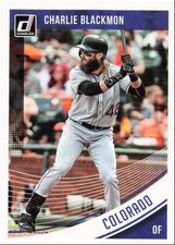 2018 Panini Chronicles Classics Charlie Blackmon Colorado Rockies #19