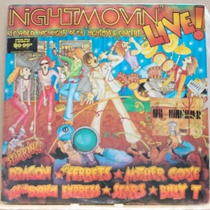 NIGHTMOVIN' LIVE! - VARIOUS - Vinyl LP - Mushroom - 1977 VG FREE POSTAGE (1867) - Picture 1 of 8