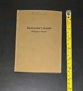 Wallpaper Manufacturers Association Instructors Guide Book 1924 Illustrated - Picture 1 of 12