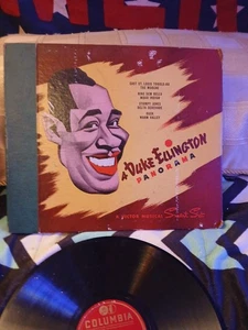 Lot Of 8 Duke Ellington 78 Recordsand 4 Iare In Box Set. Fre Shipping - Picture 1 of 10