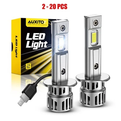 2-20X H1 M6S Lâmpada LED Farol 6500K Branco Ventilador Brilhante Super Cool Plug And Play - Imagem 1 de 4