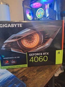 GIGABYTE GeForce RTX 4060 WINDFORCE OC 8GB GDDR6 PCI Express 4.0 Graphics Card - Picture 1 of 18