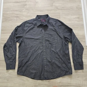 Untuckit Shirt Mens 2XL Long Sleeve Pocket Button Up Gray - Picture 1 of 9