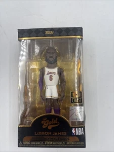 Funko Gold Lebron James Chase Vinyl Action Figure New Lakers #6 - Picture 1 of 2