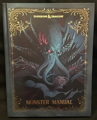 Dungeons and Dragons ~ Monster Manual 2024 Cubierta Alterna ~ OEJ Foto 1 de 2