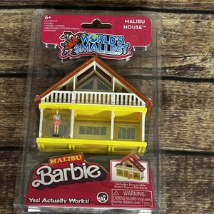 World's Smallest Malibu Barbie House Malibu Ken NEW  - Picture 1 of 7