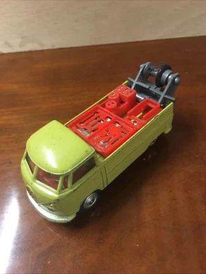 Corgi Toys ; 1:43 ; Volkswagen T1 Bully Bus Pritsche  Pannenhilfe; Beige Vintage - Bild 1 von 4