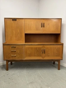 Vintage G Plan Sierra Highboard – Mid Century Modern Teak Cabinet - Picture 1 of 15