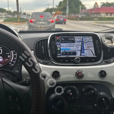 Unidad principal de radio de coche mejorada de 4+64 GB para FIAT 500 2016-2019 estéreo Android14 navegación Foto 1 de 4