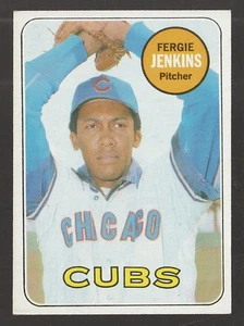 1969 Topps #640 Ferguson Jenkins High Number Chicago Cubs HOF - Bild 1 von 2