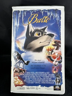 Balto VHS (1995) – Animated Movie – White Clamshell – Vintage - Image 1 of 4