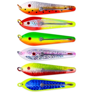 6PCS Metal Spoon Bait Crankbait Fishing Lure Blade Bass Sea Tackle Hook Lure USA - Picture 1 of 12
