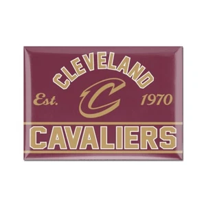 TWO (2) CLEVELAND CAVALIERS, 2.5" X 3.5" METAL MAGNETS FROM WINCRAFT - Picture 1 of 1