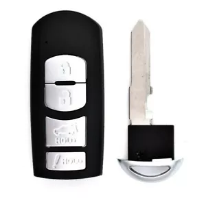 OEM Mazda CX-9 CX-7 Keyless Remote Smart Key WAZX1T763SKE11A04 Hatch Reshelled - Picture 1 of 1