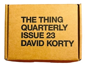 The Thing Quarterly Issue 23 David Korty 2014 Ceramic Dice Complete - Picture 1 of 6
